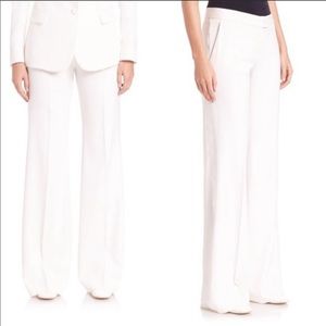 NWT Stella McCartney Egg White Viscose Trousers